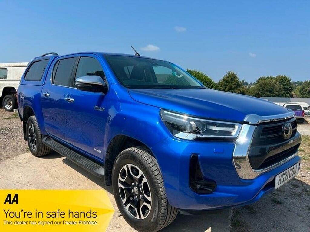 Toyota HILUX 2.8 D-4d Invincible 4Wd Euro 6 Ss Blue #3