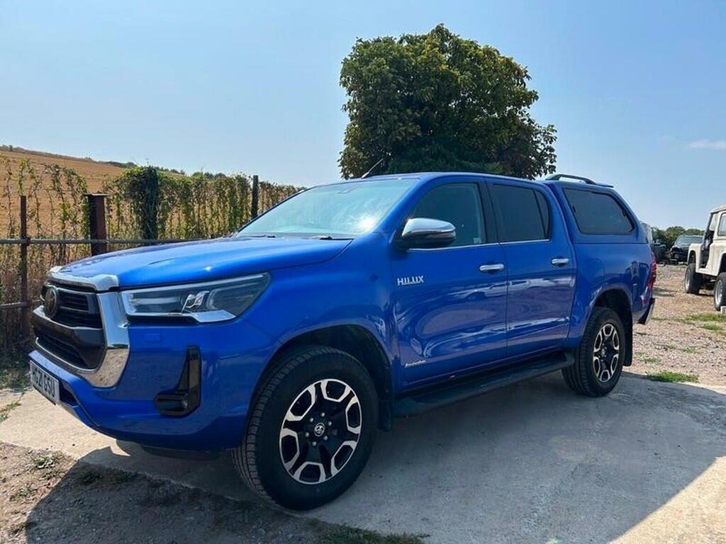 Toyota HILUX 2.8 D-4d Invincible 4Wd Euro 6 Ss Blue #5