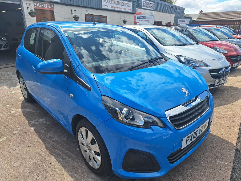 Peugeot 108 1.0 Active Hatchback Euro 6 68 Blue