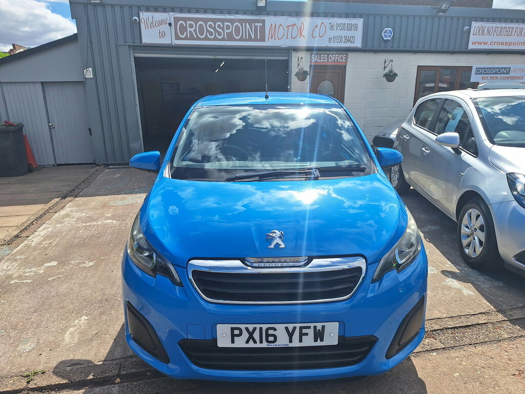 Peugeot 108 1.0 Active Hatchback Euro 6 68 Blue #2
