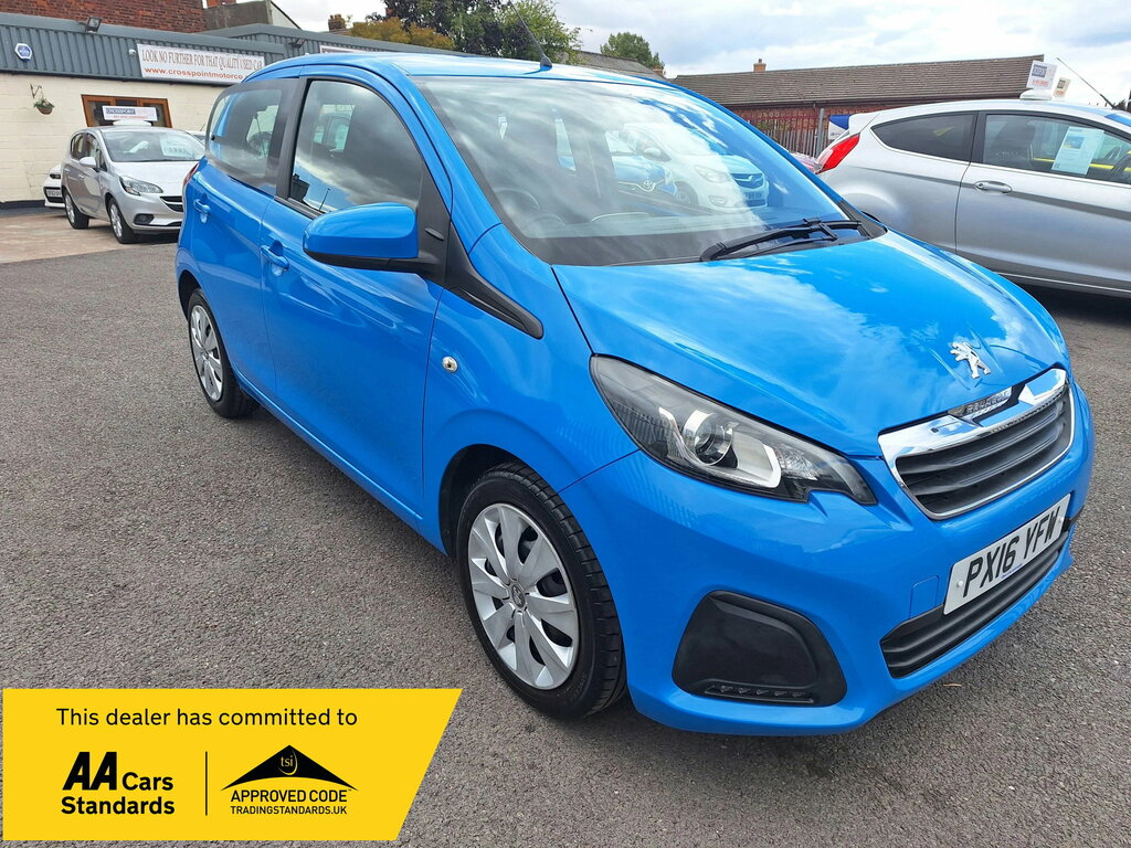 Peugeot 108 1.0 Active Hatchback Euro 6 68 Blue