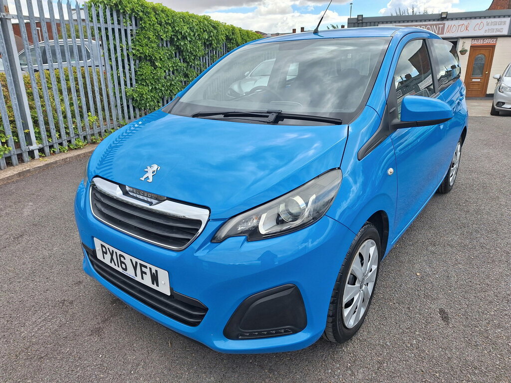 Peugeot 108 1.0 Active Hatchback Euro 6 68 Blue #3