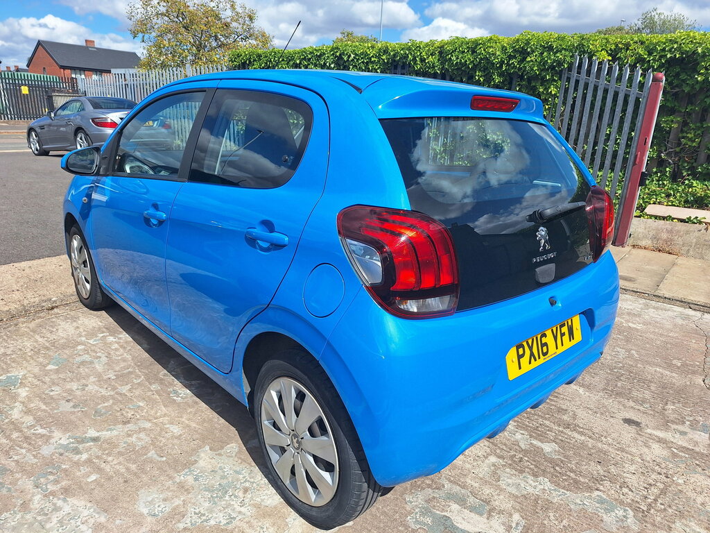 Peugeot 108 1.0 Active Hatchback Euro 6 68 Blue #6