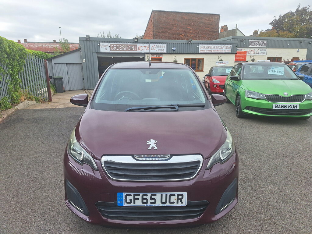 Peugeot 108 1.0 Active Hatchback Euro 6 68 Purple