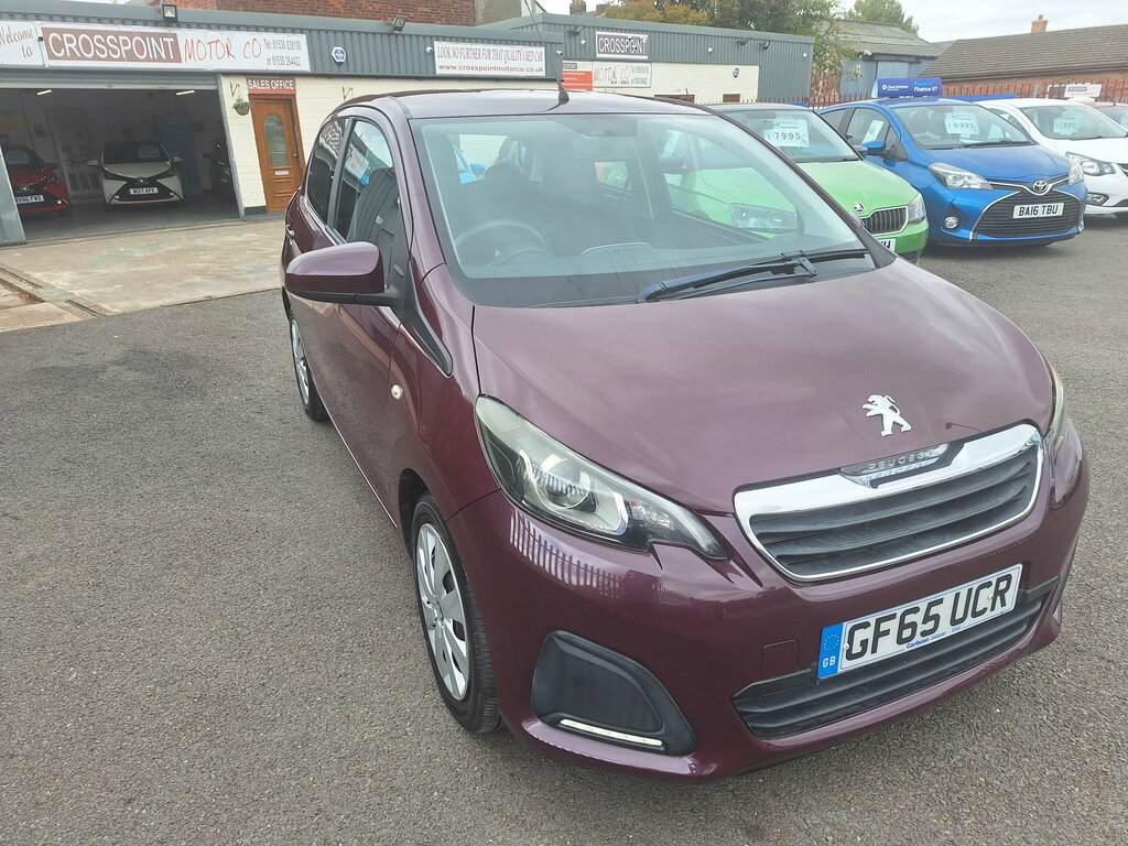 Peugeot 108 1.0 Active Hatchback Euro 6 68 Purple #2