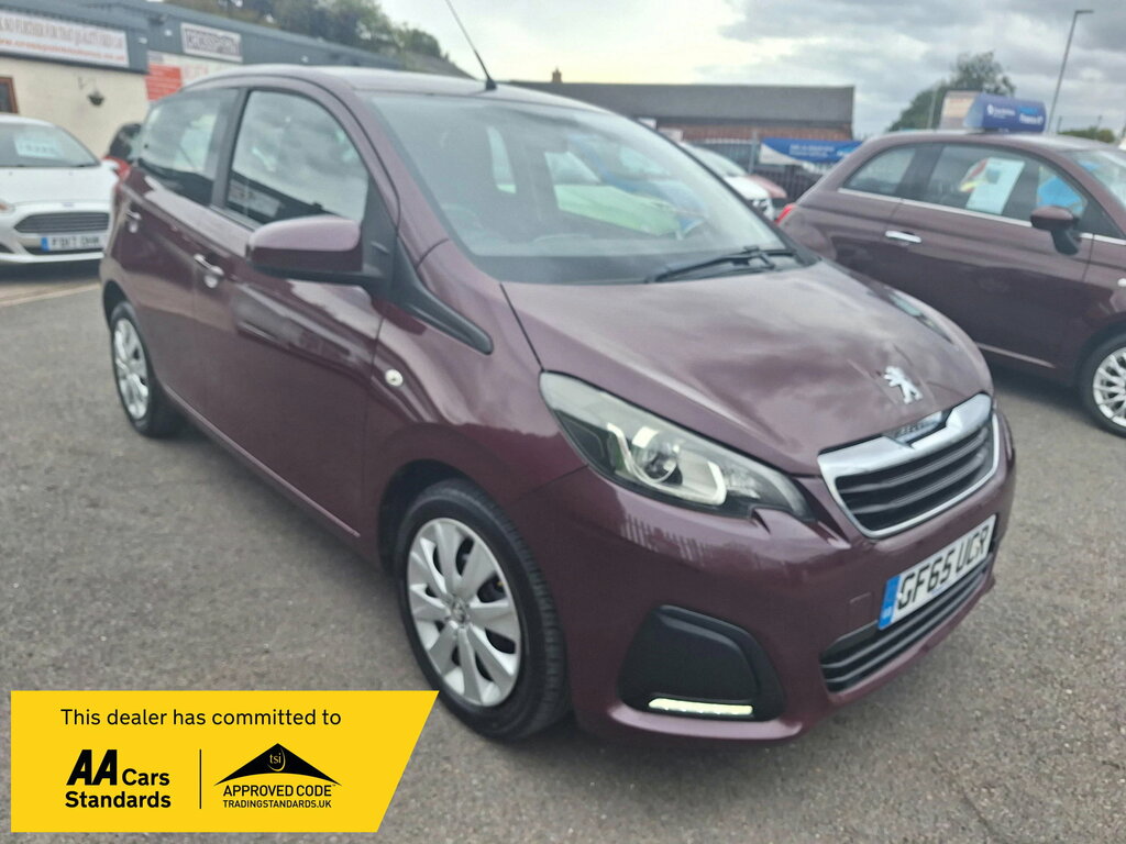 Peugeot 108 1.0 Active Hatchback Euro 6 68 Purple