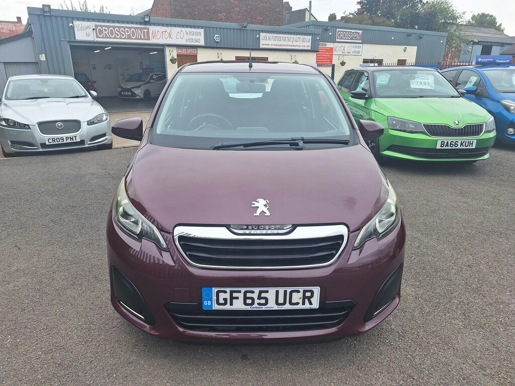 Peugeot 108 1.0 Active Hatchback Euro 6 68 Purple #2