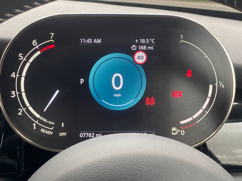 Mini Convertible Cooper Sport - Virtual Cockpit Apple Carpla Blue #6