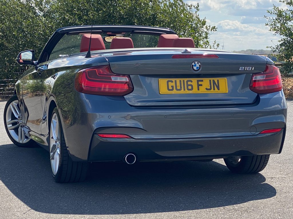BMW 2 Series M Sport Convertible - Sat Nav Harman Kardon Audi Grey #3