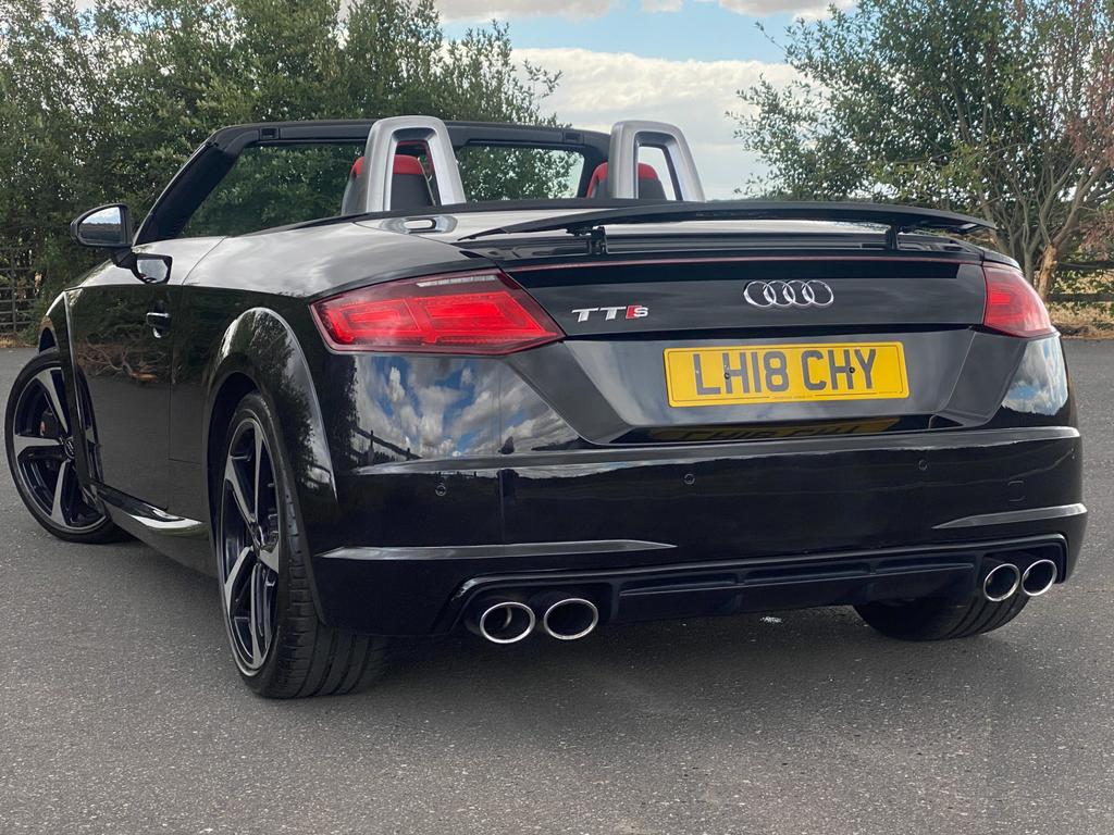Audi TTS Convertible Black #3
