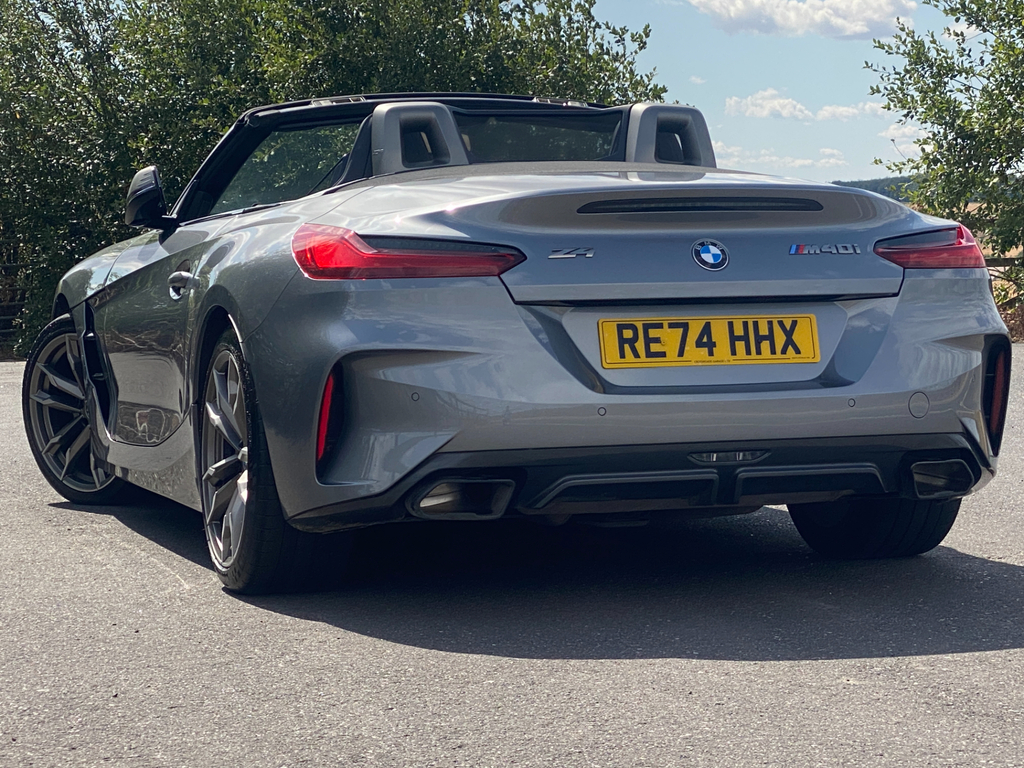 BMW Z4 Convertible Grey #3