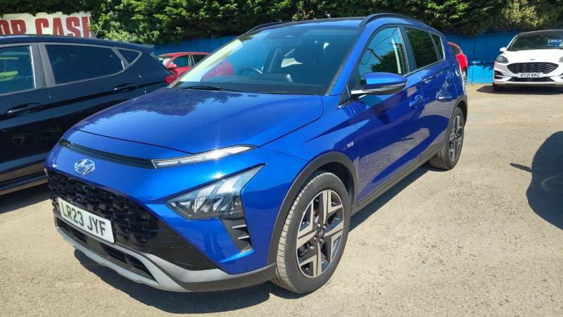 Hyundai Bayon 1.0 Tgdi 48V Mhev Premium - 2023 23 LR23JYF Blue #4