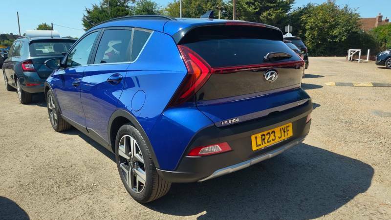 Hyundai Bayon 1.0 Tgdi 48V Mhev Premium - 2023 23 LR23JYF Blue #3