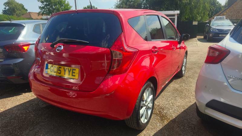 Nissan Note 1.2 Dig-s Acenta Premium Red #2