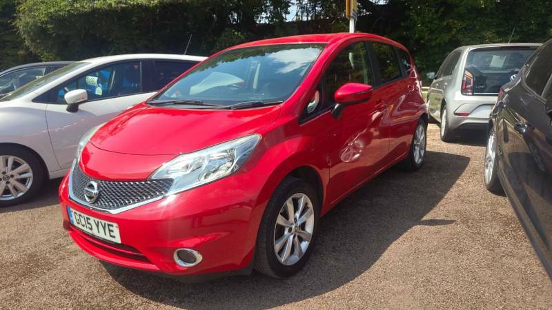 Nissan Note 1.2 Dig-s Acenta Premium Red #4
