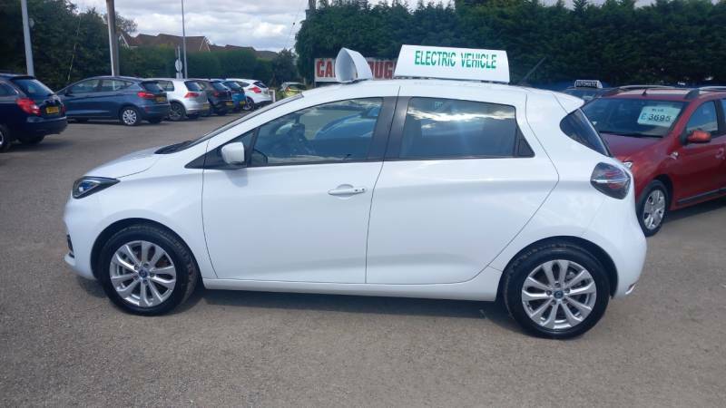 Renault Zoe 80Kw I Iconic R110 50Kwh White #2