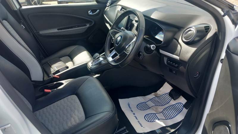 Renault Zoe 80Kw I Iconic R110 50Kwh White #6