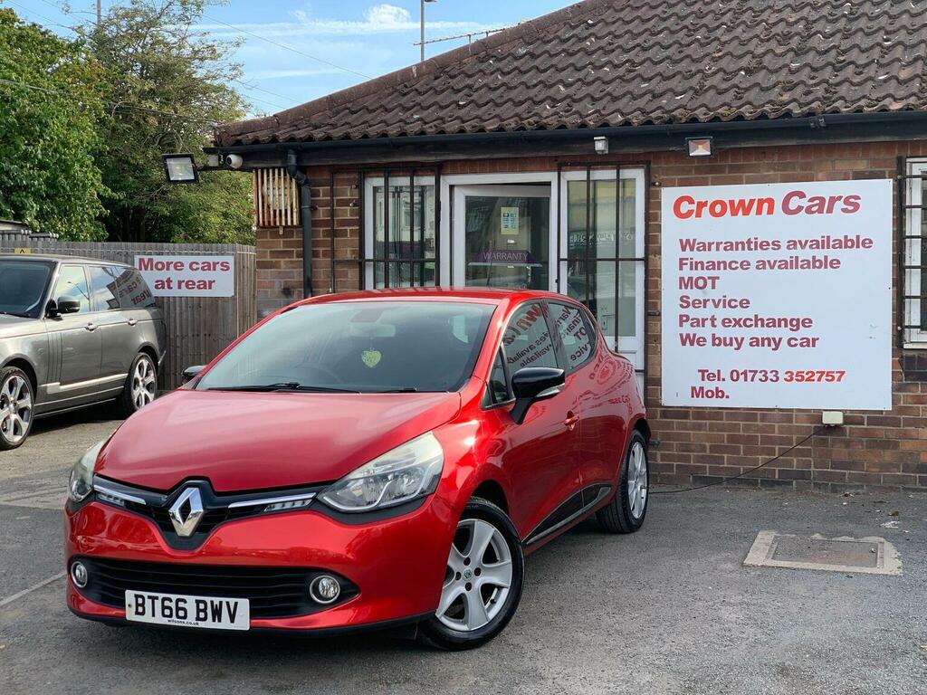 Renault Clio 1.2 16V Dynamique Nav Euro 6 Red