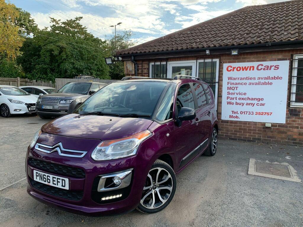 Citroen C3 Picasso 1.2 Puretech Platinum Euro 6 Purple #2