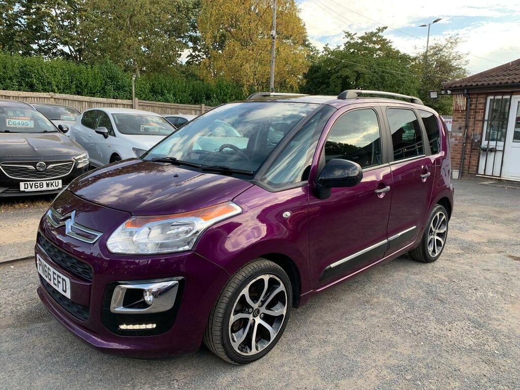 Citroen C3 Picasso 1.2 Puretech Platinum Euro 6 Purple #4