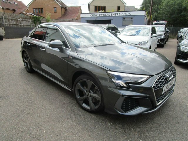 Audi A3 1.5 Tfsi 35 S Line Saloon S Tronic Euro LM21KCK Grey #3