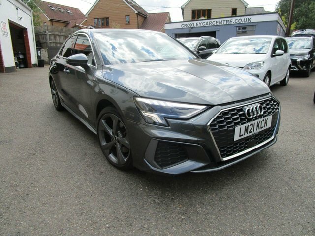 Audi A3 1.5 Tfsi 35 S Line Saloon S Tronic Euro LM21KCK Grey #6