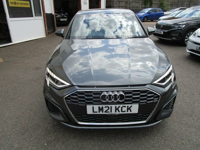 Audi A3 1.5 Tfsi 35 S Line Saloon S Tronic Euro LM21KCK Grey #5