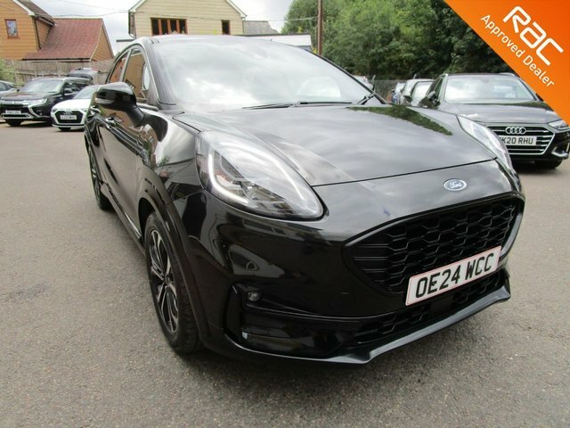 Ford Puma 1.0T Ecoboost Mhev St-line Suv Hybrid M Black