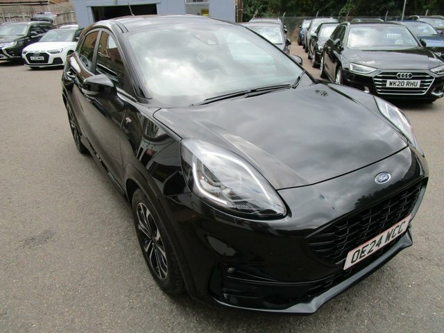 Ford Puma 1.0T Ecoboost Mhev St-line Suv Hybrid M OE24WCC Black #5