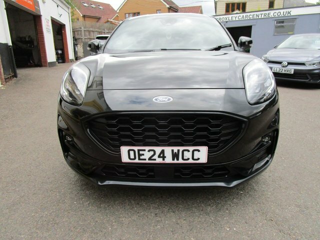 Ford Puma 1.0T Ecoboost Mhev St-line Suv Hybrid M OE24WCC Black #6