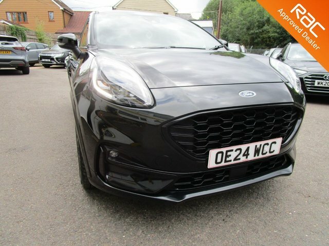 Ford Puma 1.0T Ecoboost Mhev St-line Suv Hybrid M OE24WCC Black #2
