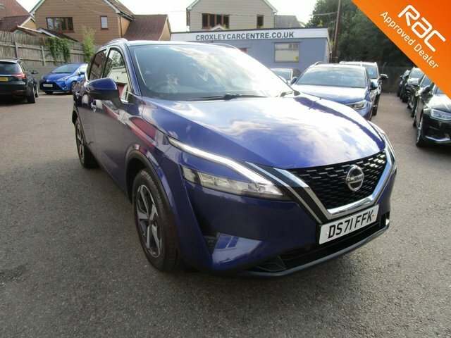 Nissan Qashqai 1.3 Dig-t Mhev N-connecta Suv Hybrid Ma DS71FFK Blue