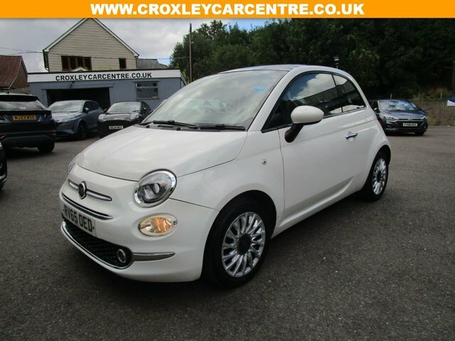 Fiat 500 1.2 Lounge Hatchback Euro 6 S S White #3