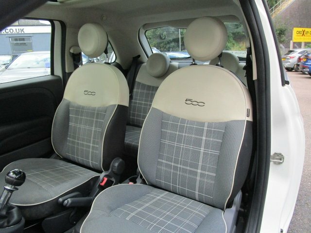 Fiat 500 Hatchback 1.2 Lounge Euro 6 Ss 201515 Grey #18