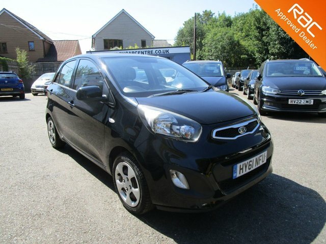 Kia Picanto 1.0 1 Hatchback Euro 5 68 Bhp Black