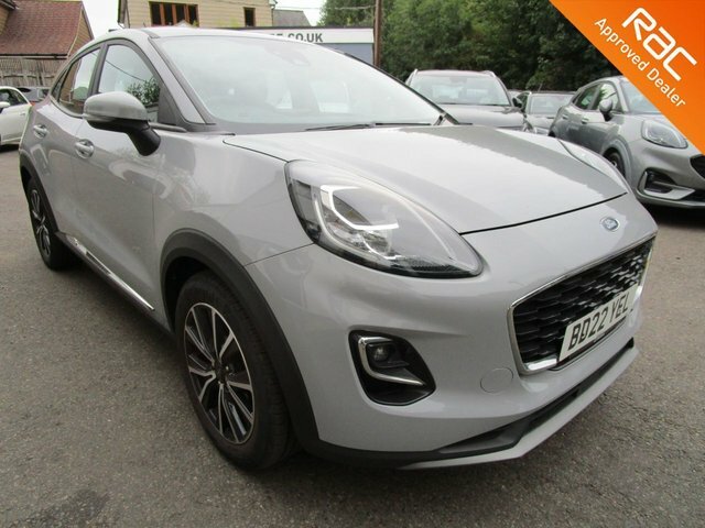 Ford Puma 1.0T Ecoboost Mhev Titanium Suv Hybrid BD22YEL Grey #3