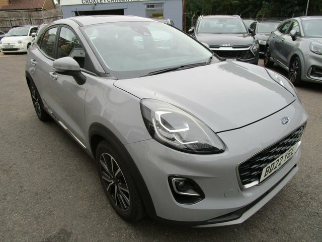 Ford Puma 1.0T Ecoboost Mhev Titanium Suv Hybrid BD22YEL Grey #4
