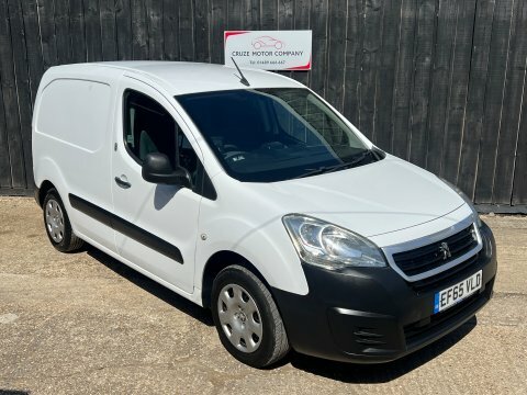 Peugeot Partner 2016 65 Hdi White