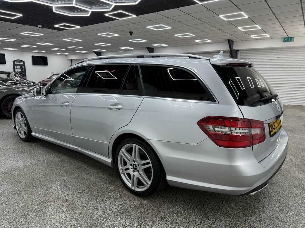 Mercedes-Benz E Class Estate Silver #5