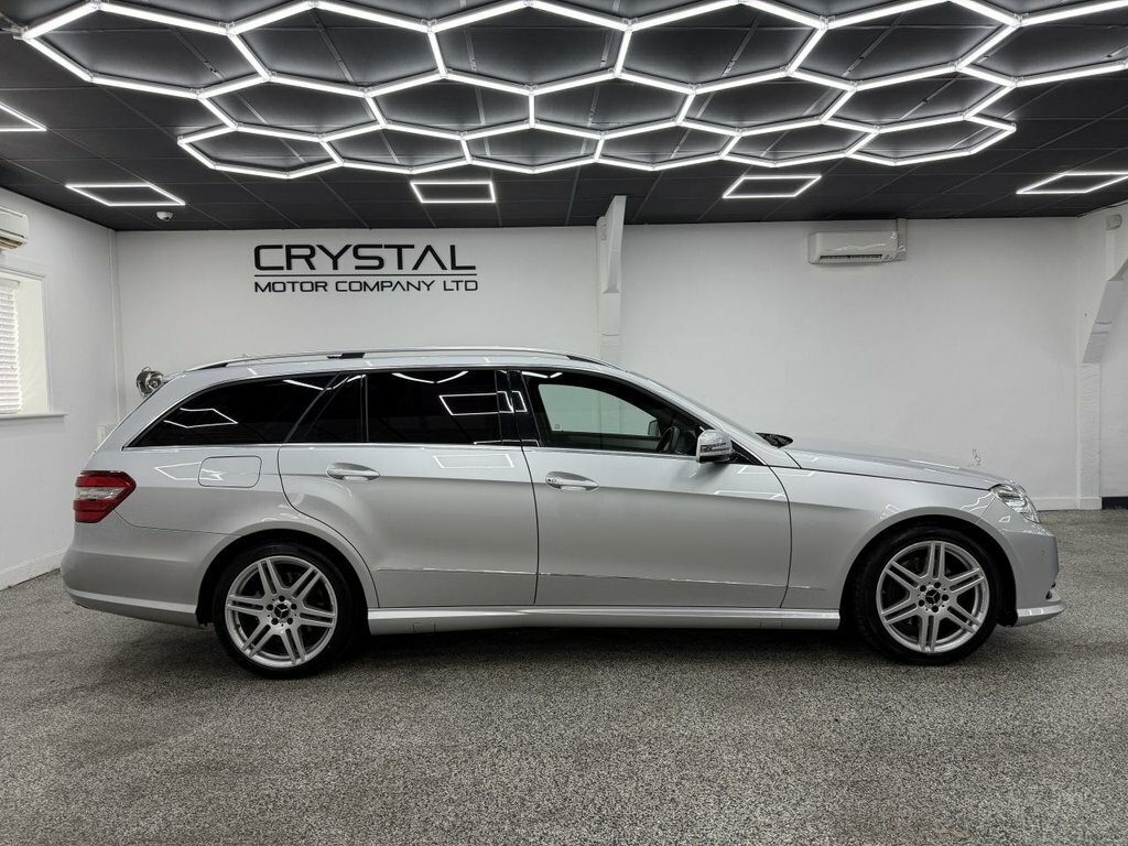 Mercedes-Benz E Class Estate Silver #2