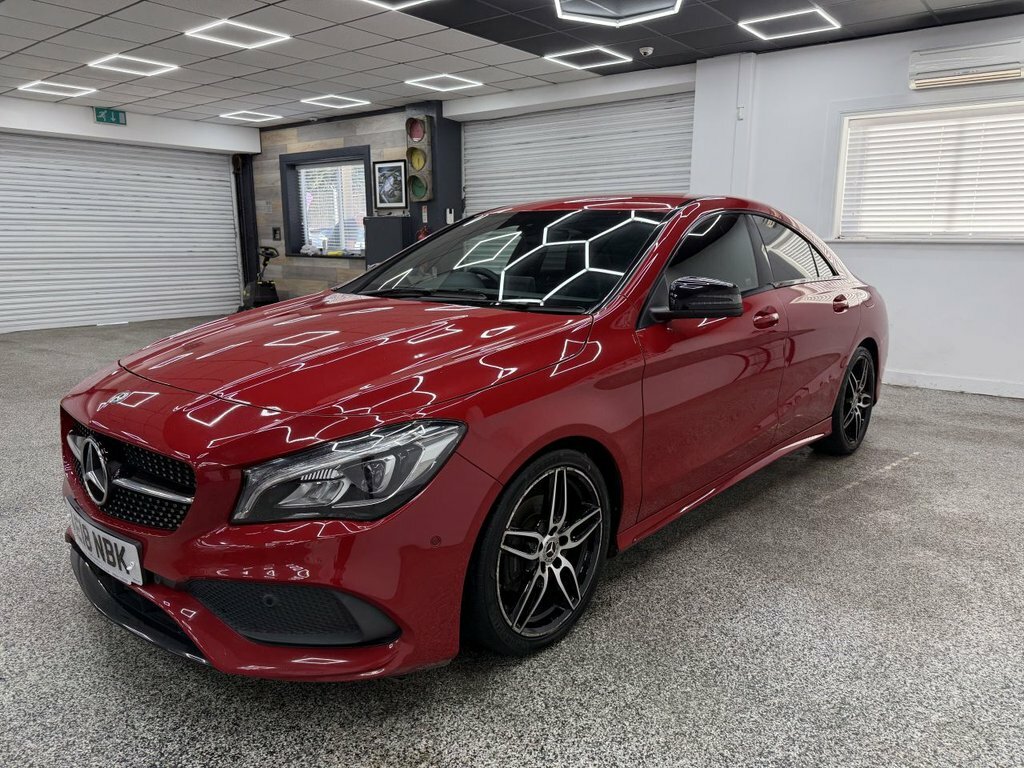 Mercedes-Benz CLA Class Saloon Red #6