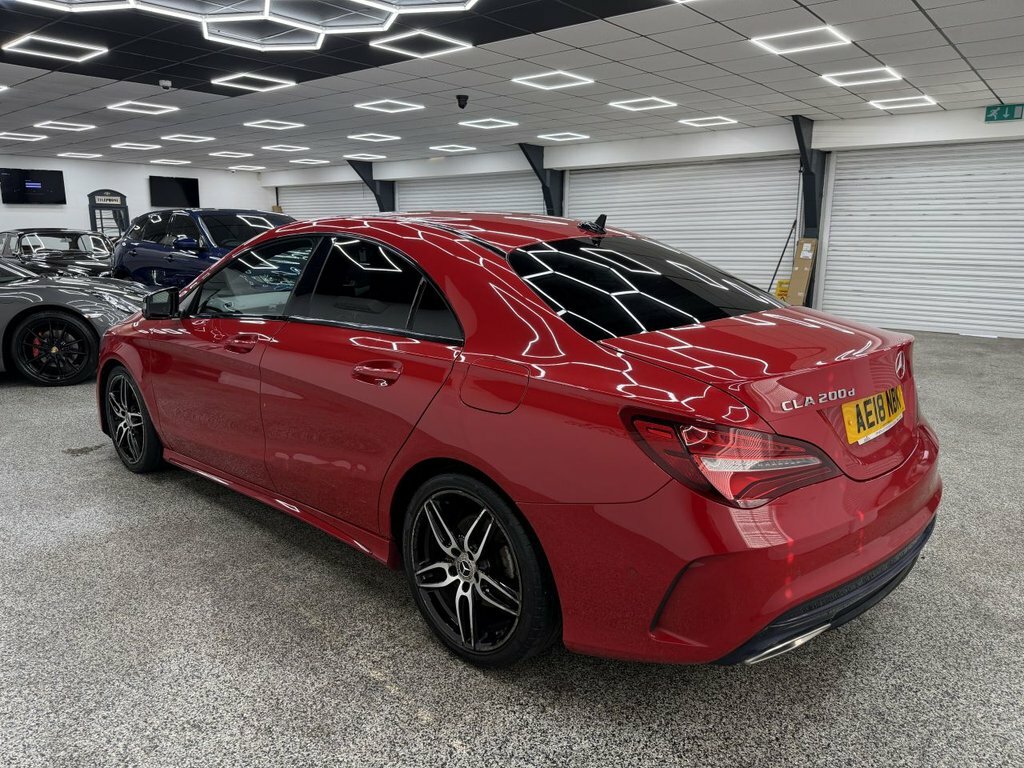 Mercedes-Benz CLA Class Saloon Red #5