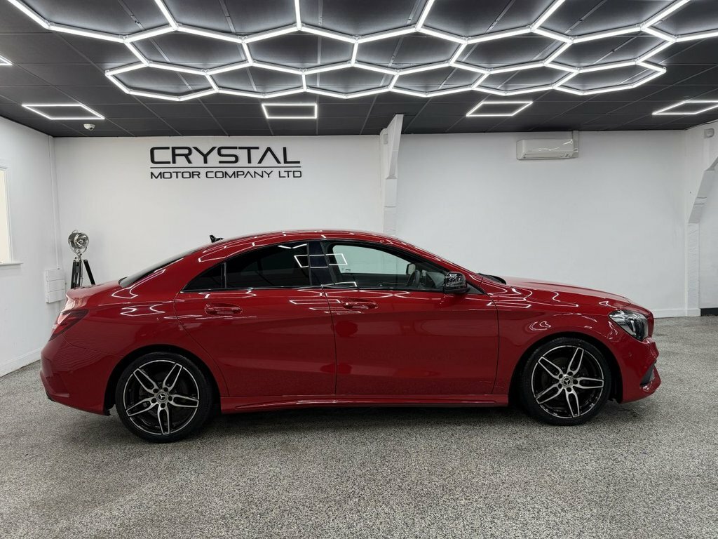 Mercedes-Benz CLA Class Saloon Red #2