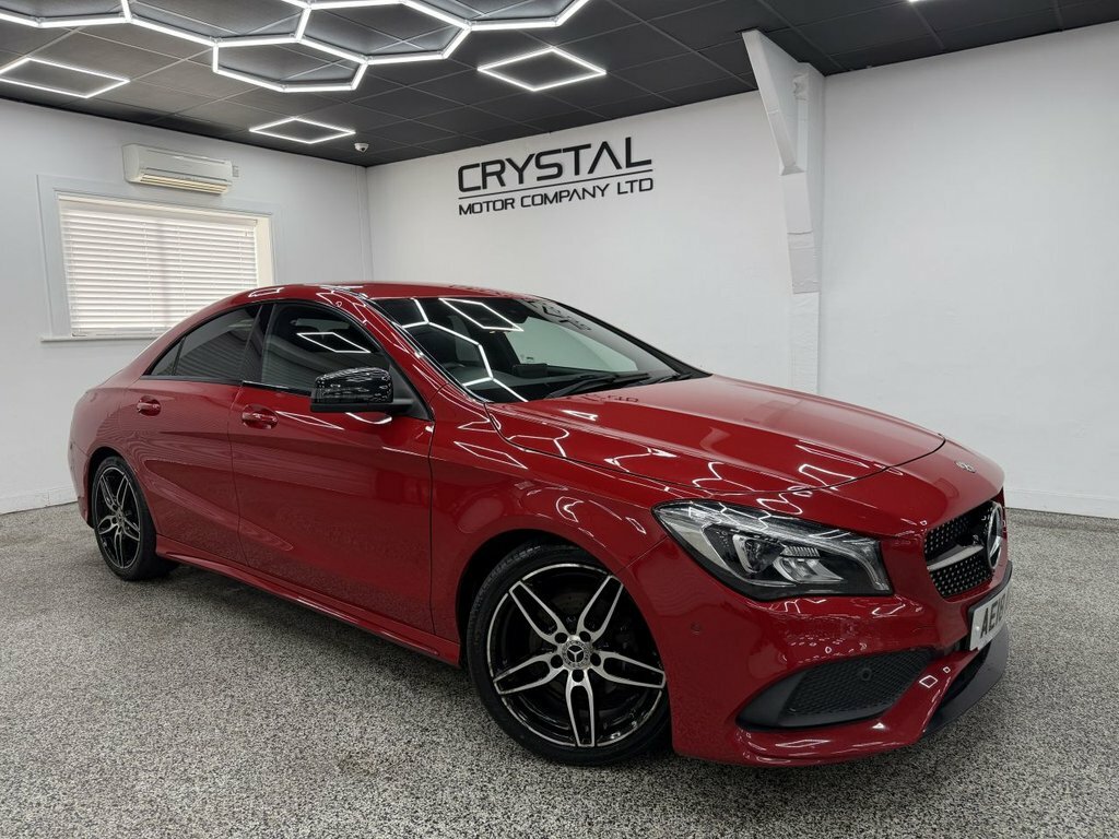 Mercedes-Benz CLA Class Saloon Red