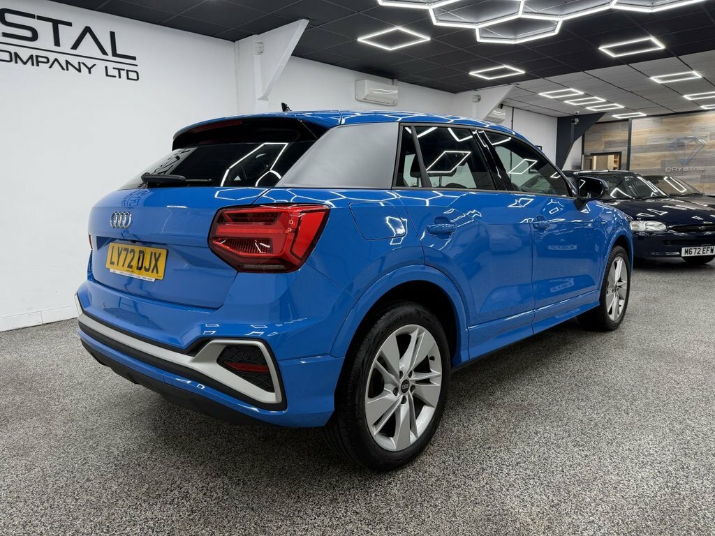 Audi Q2 1.5L S Line LY72DJX Blue #3