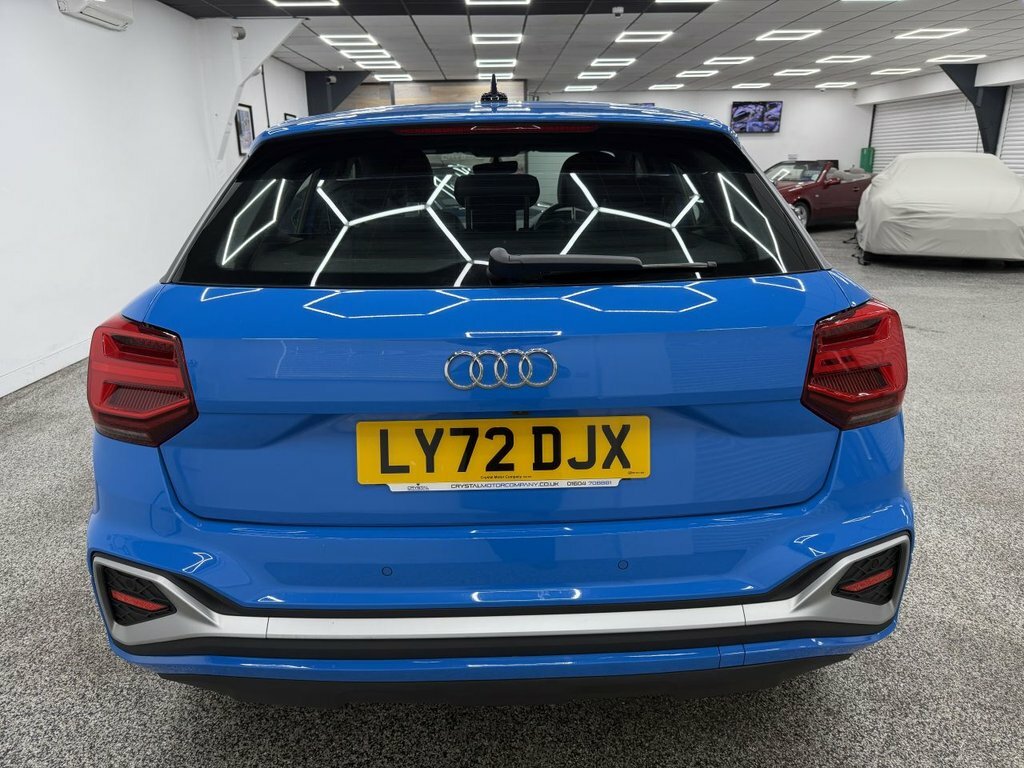 Audi Q2 1.5L S Line LY72DJX Blue #4