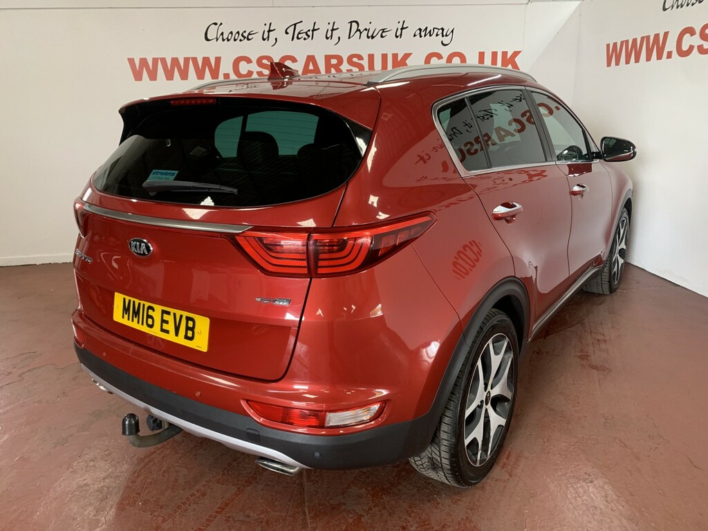Kia Sportage 2.0 Crdi Gt-line Red #2