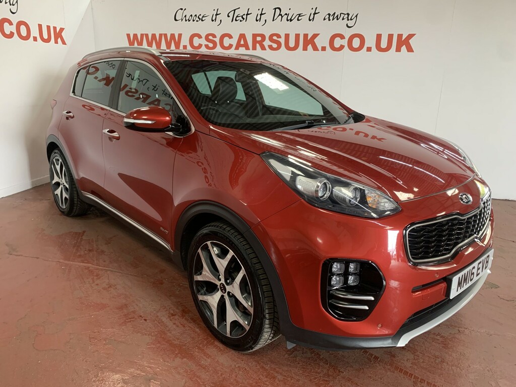 Kia Sportage 2.0 Crdi Gt-line Red