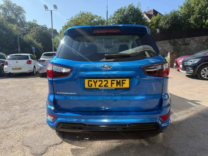 Ford Ecosport 1.0 Ecoboost 125 St-line -Ffsh - 12 Leather S GY22FMF Blue #4