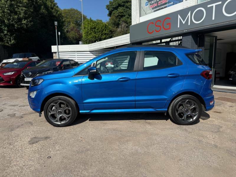 Ford Ecosport 1.0 Ecoboost 125 St-line -Ffsh - 12 Leather S GY22FMF Blue #2